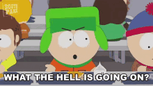 What The Hell Is Going On Kyle GIF - What The Hell Is Going On Kyle South Park GIFs