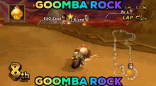 Goomba Rock GIF - Goomba Rock Hop GIFs