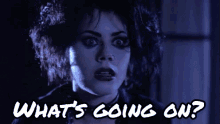 What'S Going On? - Fairuza Balk In The Craft GIF - Fairuza Balk Whats Going On Wtf GIFs