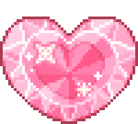 Heart Pink Sticker - Heart Pink Love Stickers