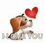 I Love You Dog GIF - I Love You Dog Cute GIFs