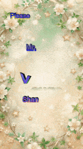 a floral background with the words " please join us on the qcass "