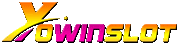 a logo for yowinslot is shown on a white background .