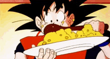 Eating Goku GIF - Eating Goku GIFs