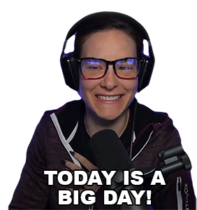 Today Is A Big Day Cristine Raquel Rotenberg Sticker - Today Is A Big Day Cristine Raquel Rotenberg Simply Nailogical Stickers
