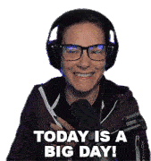 Today Is A Big Day Cristine Raquel Rotenberg Sticker - Today Is A Big Day Cristine Raquel Rotenberg Simply Nailogical Stickers