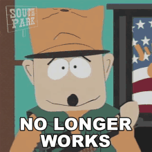 No Longer Works Jimbo Kern GIF - No Longer Works Jimbo Kern South Park GIFs