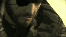 a close up of a man 's face in a video game with the name smirrako on the bottom left
