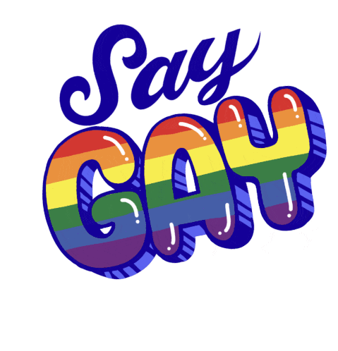 Pablo4medina Say Gay Sticker - Pablo4medina Say Gay Dont Say Gay Bill Stickers