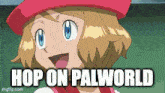 Palworld Pokemon GIF - Palworld Pokemon Hop On Palworld GIFs