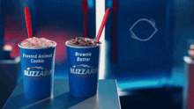 Dairy Queen Frosted Animal Cookie Blizzard GIF - Dairy Queen Frosted Animal Cookie Blizzard Brownie Batter Blizzard GIFs