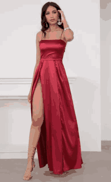 Red Cute Dress GIF - Red Cute Dress GIFs