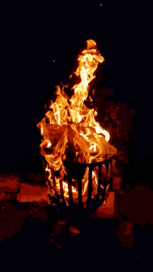 Fire Slow Motion GIF