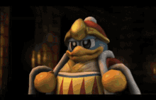 the subspace emissary dedede king dedede ow head smashed in