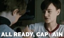 All Ready, Captain - It Movie GIF - All Ready Captain GIFs