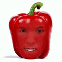 Angry Face Bell Pepper GIF - Angry Face Bell Pepper Bell Peppers GIFs