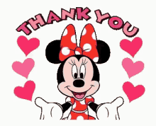 Thank U Next Minnie Mouse GIF - Thank U Next Minnie Mouse Kisses GIFs