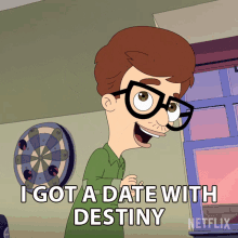 I Got A Date With Destiny Andrew Glouberman GIF - I Got A Date With Destiny Andrew Glouberman Big Mouth GIFs