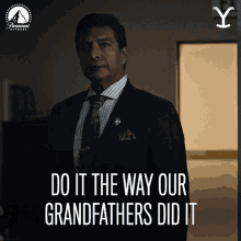 Do It The Way Our Grandfather Did It Chief Thomas Rainwater GIF - Do It The Way Our Grandfather Did It Chief Thomas Rainwater Gil Birmingham GIFs