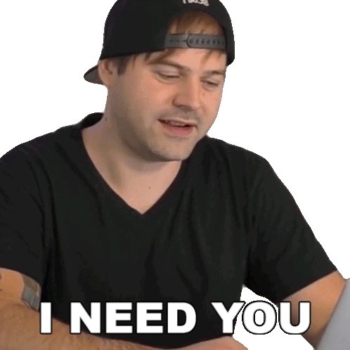 I Need You Jared Dines Sticker - I Need You Jared Dines The Dickeydines Show Stickers