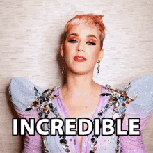 Incredible Katy Perry GIF - Incredible Katy Perry Idols Global GIFs