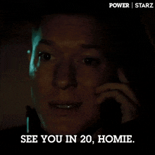 See You In 20 Power GIF - See You In 20 Power Starz GIFs