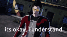 Its Okay I Understand No More Heroes GIF - Its Okay I Understand No More Heroes Travis Touchdown GIFs