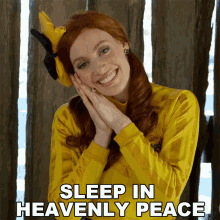 Sleep In Heavenly Peace Emma Wiggle GIF - Sleep In Heavenly Peace Emma Wiggle The Wiggles GIFs