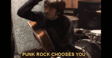 Punk Rock Chooses You - Punk GIF - Punk Rock Chooses You Choice Punk Rock GIFs