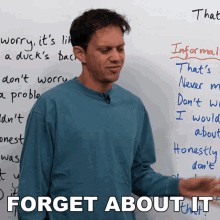 Forget About It Benjamin GIF - Forget About It Benjamin Engvid GIFs