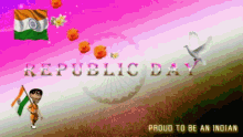 Happy Republic Day Greetings GIF - Happy Republic Day Greetings Flowers GIFs