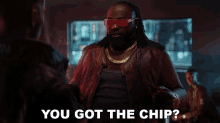 You Got The Chip Dexter Deshawn GIF - You Got The Chip Dexter Deshawn Cyberpunk2077 GIFs