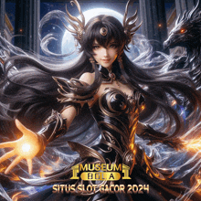 a poster for museum bola situs slot gacor