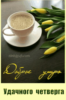 Dobroe Utro Morning GIF - Dobroe Utro Morning Tulips GIFs