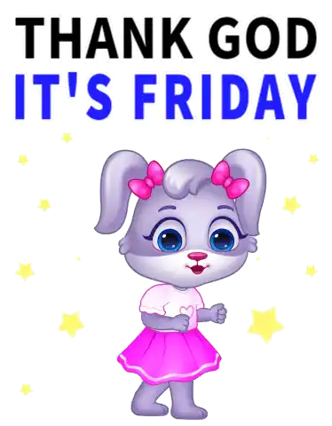 Friday Its Friday Sticker - Friday Its Friday Yay Its Friday Stickers