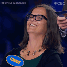 Laughing Connie GIF - Laughing Connie Family Feud Canada GIFs