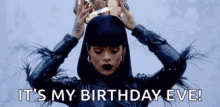 Rihanna Queen GIF - Rihanna Queen Its My Birthday Eve GIFs
