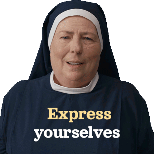 Express Yourselves Principal Sister Rose Sticker - Express Yourselves Principal Sister Rose Son Of A Critch Stickers
