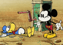 Mickey Mouse Donald Duck GIF - Mickey Mouse Donald Duck Potatoland GIFs