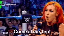 Come At Me Becky Lynch GIF - Come At Me Becky Lynch GIFs