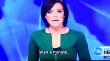 Should Have Checked The Mirror Before Going On Air. GIF - News Anchor Fail Penis Penis Shirt GIFs