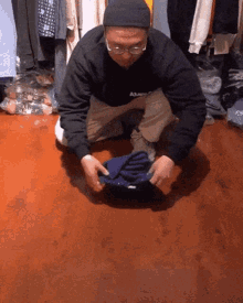 Never Ending Piece Of Cloth Fold GIF
