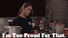 Station19 Andy Herrera GIF - Station19 Andy Herrera Im Too Proud For That GIFs