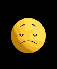 emoji smiley sad upset