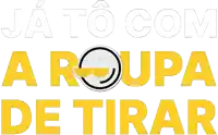 a white background with yellow letters that say ja to com a roupa de tirar