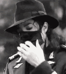 Michael Jackson Face Mask GIF