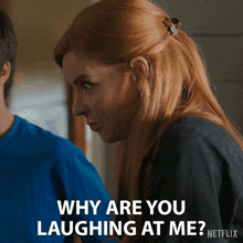 Why Are You Laughing At Me Dr Katherine Walter GIF - Why Are You Laughing At Me Dr Katherine Walter My Life With The Walter Boys GIFs