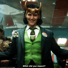 What Did You Expect Loki GIF - What Did You Expect Loki Laufeyson GIFs