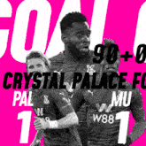 Crystal Palace F.C. (1) Vs. Manchester United F.C. (1) Second Half GIF