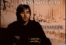 Jared Leto Alexander GIF - Jared Leto Alexander Name GIFs